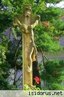 Krzyż przy kościele św. Michała w Nachodzie 