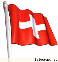 Flaga Szwajcarii 